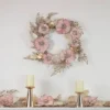 Northlight Champange And Pink Flower Wreath, 24-Inch, Unlit 2 Northlight Champange And Pink Flower Wreath, 24-Inch, Unlit -Adesso Store GUEST 42c2236a 1fa0 464b 9331 4892fc30aa08