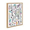18" X 24" Sylvie Music Notes Framed Canvas Wall Art By Rachel Lee Natural - Kate And Laurel -Adesso Store GUEST 439077f8 f156 4140 af65 39754a6a842e