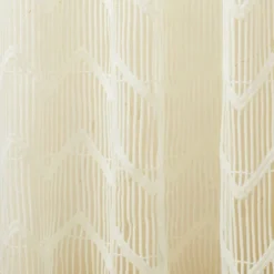 1pc 50"x84" Sheer Zig Zag Macrame Curtain Panel Cream - Opalhouse™ Designed With Jungalow™ -Adesso Store GUEST 453c4af7 309c 4148 8efd 84874224d2bb