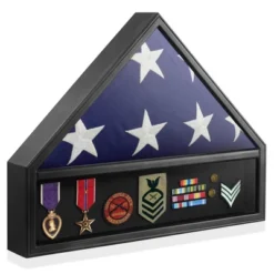 Reminded Military Medal & Burial Flag Shadow Box Display Case With Glass Insert -Adesso Store GUEST 45e63a99 0bbf 4c0e b419 5adecfb270ff