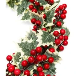 Farmlyn Creek Artificial Christmas Wreath With Holly Berries For Door Decoration (15.7 In) -Adesso Store GUEST 479a3f5e 6d71 4b91 b5d4 f808b9c157c7