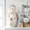 Fabric Snowman Figurine With Stocking - Wondershop™ White 2 Fabric Snowman Figurine With Stocking - Wondershop™ White -Adesso Store GUEST 483fb564 a4ca 4c82 ba44 8fd20b41bef2