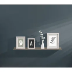 32" X 4" Border Shelf Driftwood - Dolle Shelving