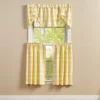 Park Designs Buffalo Check Lined Farmhouse Yellow Valance 60" X 20" -Adesso Store GUEST 490779b1 25f0 4a50 b98d 589f1daaddad