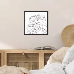 16" X 16" Infinity Of Simple II By Eva Watts Framed Canvas Wall Art - Amanti Art -Adesso Store GUEST 4959ef22 c345 40aa b05b d6340c680950