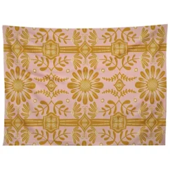 Sewzinski Boho Florals Yellow White Pink Tapestry - Society6 -Adesso Store GUEST 4a08192d aa03 4586 97b6 e6682a1da11b