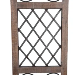 64.75" Traditional Rectangle Aspire Scroll Metal And Wood Decorative Wall Art Natural - StyleCraft -Adesso Store GUEST 4bf8e387 e058 4617 86fd f8220c76a466