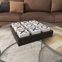 14" Contemporary Wooden Tic Tac Toe Sculpture Black - Olivia & May 37 14" Contemporary Wooden Tic Tac Toe Sculpture Black - Olivia & May -Adesso Store GUEST 4d95f76b 771c 45f0 b3aa 0b9f87086b8a