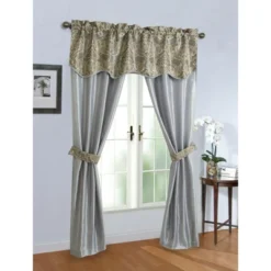 Kate Aurora Complete 5 Pc. Sheer Window In A Bag Curtain & Valance Set -Adesso Store GUEST 4e316299 bacd 4ac5 aadd 9f7637e03ccf