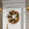 National Tree Company 32" Harvest Sunflowers And Pumpkins Wreath -Adesso Store GUEST 4fa51c85 fd65 4676 862f cfceecacb5d0