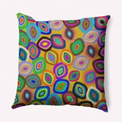 16"x16" Modern Leaf Pile Square Throw Pillow - E By Design -Adesso Store GUEST 502e21c5 13bc 463a 843c 9a2f97121b12