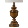 French Oak Marion Table Lamp Light Beige - StyleCraft