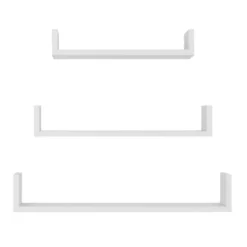 3pc Aalto U-Shaped Floating Wall Shelf Set - Danya B. -Adesso Store GUEST 5238bb26 a668 4f10 90e9 bc68cf09a26a