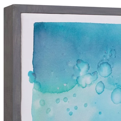 24" X 36" Watercolor Wash I By Natasha Marie Framed Wall Art Canvas - Fine Art Canvas 4 24" X 36" Watercolor Wash I By Natasha Marie Framed Wall Art Canvas - Fine Art Canvas - Image 2