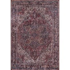 Karachi Alai Rug Burgundy - Momeni -Adesso Store GUEST 548651fe 7dba 4164 a03f afbe18794936