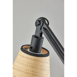 Walden Table Lamp Metal/Wood Black - Adesso -Adesso Store GUEST 553b3b95 361e 49e9 926d 3efeb064e2bf