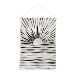 Alisa Galitsyna Minimal Sunrise Sunset Fiber Wall Art - Society6 -Adesso Store GUEST 55d7bfd3 fd8a 47eb a117 fc8f1ddbca46