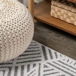 Jordan High-Low Pile Art Deco Geometric Indoor/Outdoor Area Rug - JONATHAN Y 12 Jordan High-Low Pile Art Deco Geometric Indoor/Outdoor Area Rug - JONATHAN Y -Adesso Store GUEST 56297acd 1ad8 4cea ac16 779acf689336