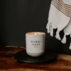 Sweet Water Decor Warm & Cozy 12oz Cream Stoneware Candle -Adesso Store GUEST 5855a73c 27fc 45e7 8100 fd92de0f41ac