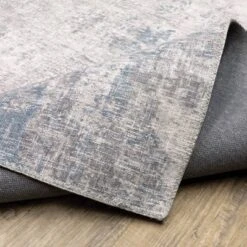 Marcel Distressed Abstract Area Rug Gray/Blue - Captiv8e Designs -Adesso Store GUEST 5a966149 698e 4ec1 9c3b c312f9599bcb