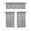 Kate Aurora Shabby Sheer Embroidered Complete 3 Piece Floral Rod Pocket Cafe Kitchen Curtain Tier & Valance Set 2 Kate Aurora Shabby Sheer Embroidered Complete 3 Piece Floral Rod Pocket Cafe Kitchen Curtain Tier & Valance Set -Adesso Store GUEST 5c6b989d bab4 4f79 b4d7 5412f582556c