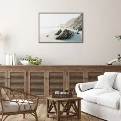 33" X 23" Salerno By Krista Broadway Framed Canvas Wall Art Print - Amanti Art -Adesso Store GUEST 5ea499ba a94d 4fa1 b8ec 1d39b960c4dc