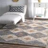 NuLOOM Hand Braided Marla Denim And Jute Diamonds Area Rug 1 NuLOOM Hand Braided Marla Denim And Jute Diamonds Area Rug -Adesso Store GUEST 5f31295e a7d8 49f0 9664 4a5ca7d62a7a