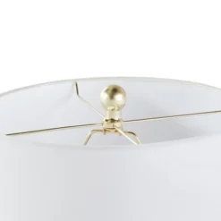 Tristan Ceramic Wood (Includes LED Light Bulb) Table Lamp With White Base And Cream Shade - Ink+Ivy 11 Tristan Ceramic Wood (Includes LED Light Bulb) Table Lamp With White Base And Cream Shade - Ink+Ivy -Adesso Store GUEST 5ff08dbe c8e5 47e8 a2a4 decd658570bb