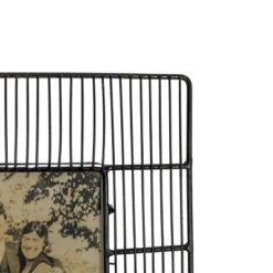 4X6 Inch Picture Frame Black Metal & Glass By Foreside Home & Garden -Adesso Store GUEST 63c4a72f eeaf 4b6c 8b88 fd2e535d24b0