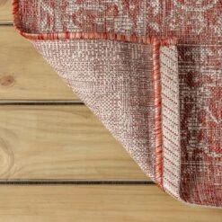 Tela Bohemian Inspired Textured Weave Floral Indoor/Outdoor Area Rug - JONATHAN Y -Adesso Store GUEST 63eb227a e455 4880 9e26 f098f911638e