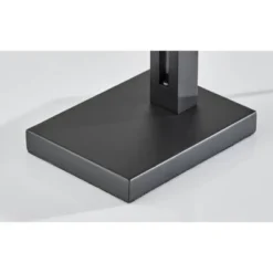 Walden Table Lamp Metal/Wood Black - Adesso -Adesso Store GUEST 6691721f afb9 43a3 827c 98f474654d7d