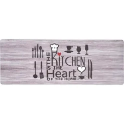 World Rug Gallery 'Kitchen Is The Heart Of The Home' Anti-fatigue Mat -Adesso Store GUEST 66b6b658 c34e 4bc8 9d7f 1e617d5340e8
