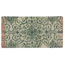 39" X 20" PVC Rustic Medallion Anti-Fatigue Kitchen Floor Mat - J&V Textiles -Adesso Store GUEST 679575b4 e523 4d27 a31f 3a39d6a628a3