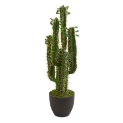 Nearly Natural 2.5-ft Artificial San Pedro Cactus Plant