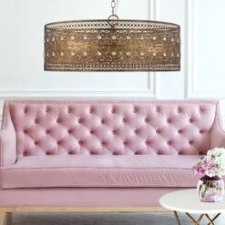 23.5" 3-Light Bryar Chandelier Brass/Crystal - River Of Goods -Adesso Store GUEST 69f7d56e e1b2 4e59 8a88 098660930621