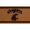 Evergreen Washington State University Logo Turf Mat, Brown- 28 X 16 Inches Indoor Outdoor Doormat -Adesso Store GUEST 6cb71c46 5bcd 4f0d b7d3 e8d3b23060d9