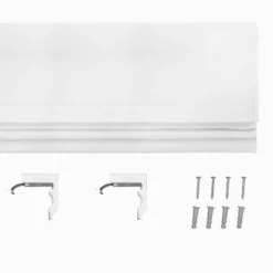 1pc Light Filtering Cordless Roman Window Shade White - Lumi Home Furnishings -Adesso Store GUEST 6f8eb1d1 628b 4bcf 8ceb 3fa89b1637ff