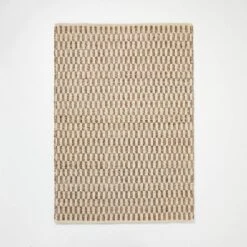 Checkered Stripe Rug Brown - Threshold™ Designed With Studio McGee -Adesso Store GUEST 717c7841 3032 4250 850a 76c5ab372d6b