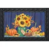 Fall Mason Jar Floral Doormat Sunflowers Indoor Outdoor 30" X 18" Briarwood Lane -Adesso Store GUEST 71b8bca6 439c 4d26 bdbc 83f7ac81a2fb