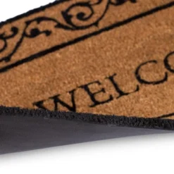 BirdRock Home Welcome Coir Doormat With Scroll Border - 18 X 30" 7 BirdRock Home Welcome Coir Doormat With Scroll Border - 18 X 30" -Adesso Store GUEST 73818839 4b46 4687 91cc 3f77f81ade85