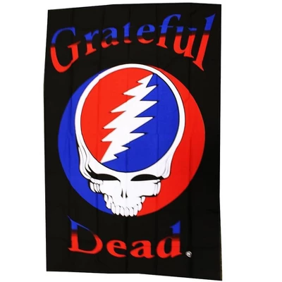 Just Funky Grateful Dead Skull Logo 60"x90" Black Tapestry 3 Just Funky Grateful Dead Skull Logo 60"x90" Black Tapestry