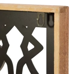 Set Of 4 Metal Geometric Cut-out Wall Decors Black - Olivia & May -Adesso Store GUEST 7460f28f a1fd 4aaa a922 c988937c5c9f