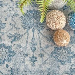 NuLOOM Elyse Vintage Floral Fringe Area Rug -Adesso Store GUEST 775cfb4b d992 41f1 af2c d08c4b38ed1a