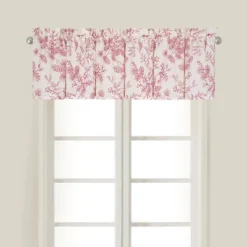 C&F Home Evergreen Toile Red Valance Collection -Adesso Store GUEST 77da47bc 1090 4234 9ef0 30c2a03124ce
