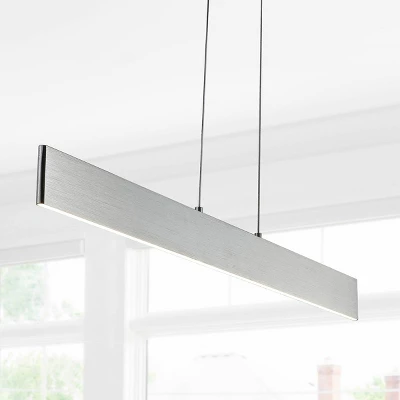 40" Adjustable Metal Draper Dimmable Linear Pendant (Includes Energy Efficient Light Bulb) - JONATHAN Y 7 40" Adjustable Metal Draper Dimmable Linear Pendant (Includes Energy Efficient Light Bulb) - JONATHAN Y - Image 5
