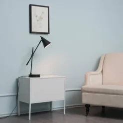 18" Leah Desk Lamp With Adjustable Height Swing Arm - Globe Electric -Adesso Store GUEST 7a92e040 b19e 4872 9f54 892ff635fa08