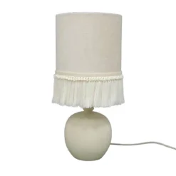 Small Table Lamp With Fringe Shade Off-White (Includes LED Light Bulb) - Opalhouse™ Designed With Jungalow™ -Adesso Store GUEST 7b52390b 0f9b 4c1c be8b 991b426944b8