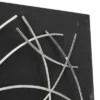 24" X 24" Metal Abstract Overlapping Lines Wall Decor With Black Backing Black - CosmoLiving By Cosmopolitan 1 24" X 24" Metal Abstract Overlapping Lines Wall Decor With Black Backing Black - CosmoLiving By Cosmopolitan -Adesso Store GUEST 7e6017e6 12fd 440a 8c50 21421011072e
