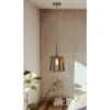 7" X 7" X 17" Biel Wood Pendant Medium Oak - Cal Lighting -Adesso Store GUEST 7f437cc6 8459 4c09 9085 1e9c424f615a