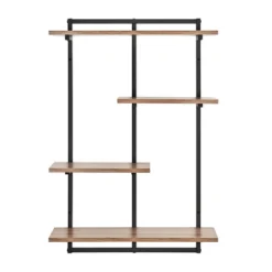 34.5" X 23.6" Rhodes 4 Tier Modern Floating Windowsill Wall Shelf Unit - Danya B. -Adesso Store GUEST 7fa4ad96 d06c 466a ada7 a7811b5f6b1a